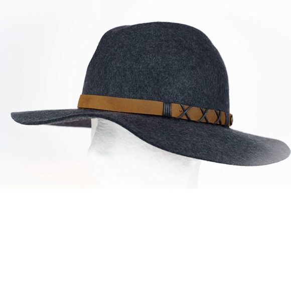 Pistil Womens Soho Wide Brim Fedora Hat 